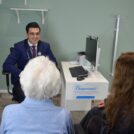 360 Med GP doctor with elderly patient